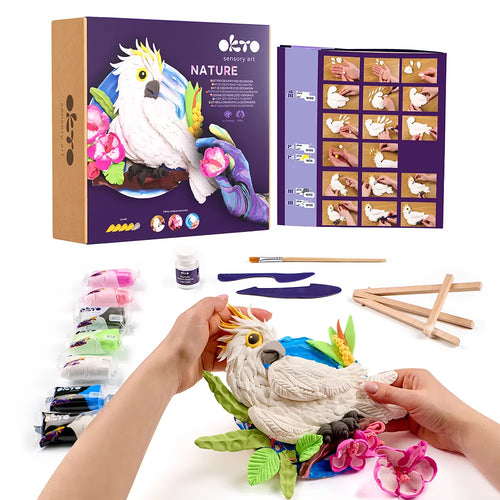 3D Creative Kit "Nature" - Сockatoo