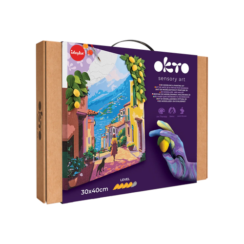 3D modeling+painting kit OKTO & Ideyka "Lemon weekend"