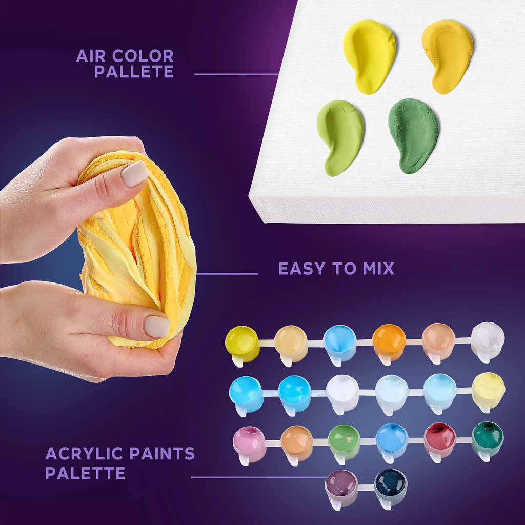 3D modeling+painting kit OKTO & Ideyka "Lemon weekend"