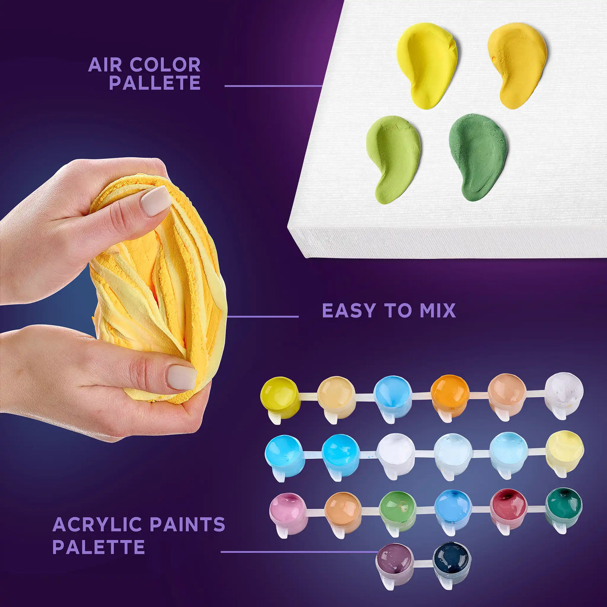 3D modeling+painting kit OKTO & Ideyka "Lemon weekend"