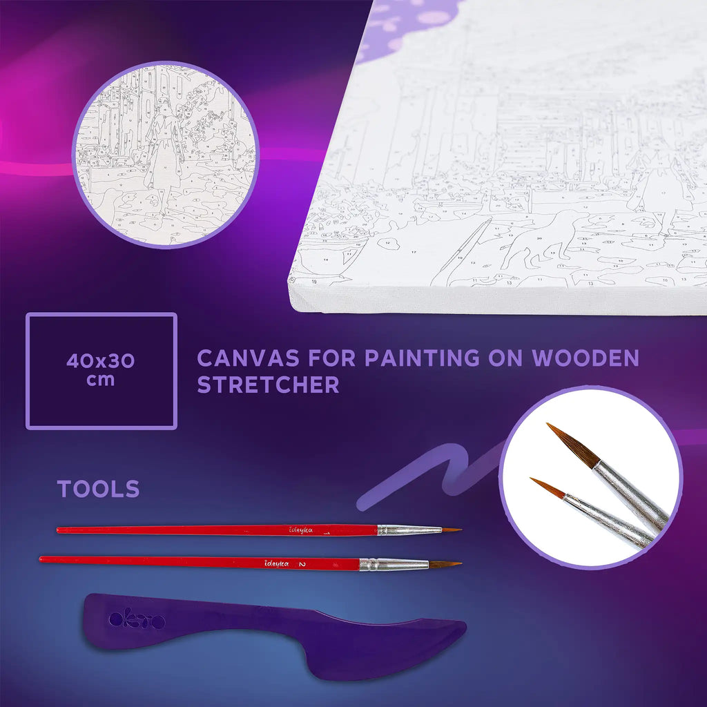3D modeling+painting kit OKTO & Ideyka "Lemon weekend"